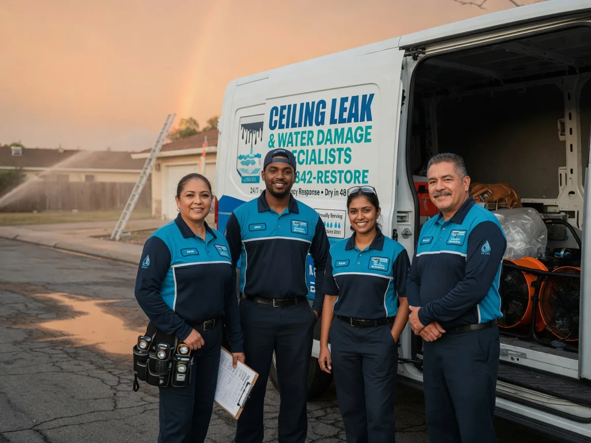 Ceiling Leak Cleanup company in Cairnbrook, PA