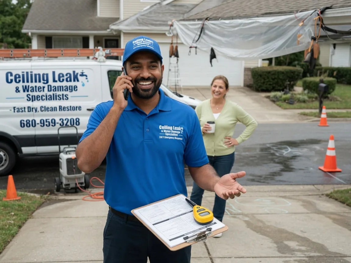 Ceiling Leak Cleanup Cairnbrook, PA FAQs